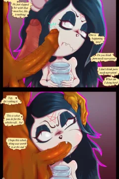 The Empty Jar And The Hardworking Witch012