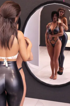 Younger Sister Trying New Clothes (11)