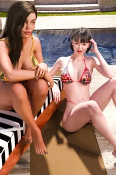 Aunt Having In Present Of Mom (14)