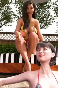 Aunt Having In Present Of Mom (19)