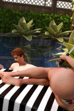 Aunt Having In Present Of Mom (26)