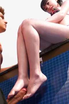 Aunt Having In Present Of Mom (41)