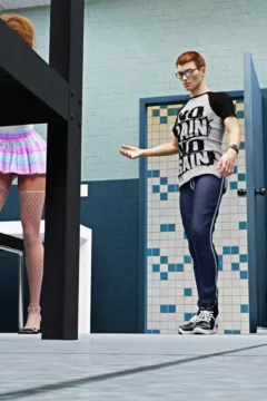 Busty College Library Teacher Sex with Student (20)