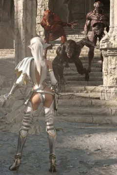 Elenora is defeated by demons (11)