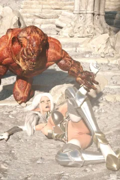 Elenora is defeated by demons (12)