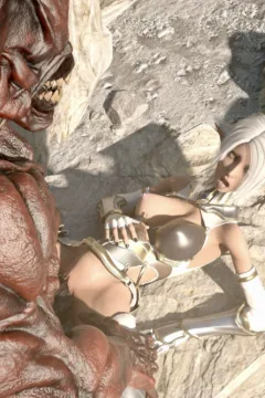 Elenora is defeated by demons (16)