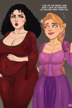 Mother Gothel x Rapunzel 009