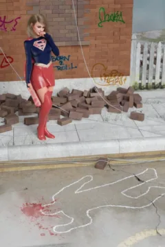 Supergirl Melissa Benoist & Superman (10)