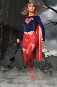 Supergirl Melissa Benoist & Superman (2)