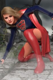 Supergirl Melissa Benoist & Superman (4)