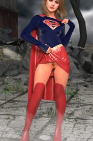 Supergirl Melissa Benoist & Superman (5)