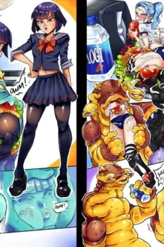 Voracious Comic’s School Grillz Menu bundle!007