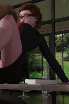 Celia In The New Office (20)