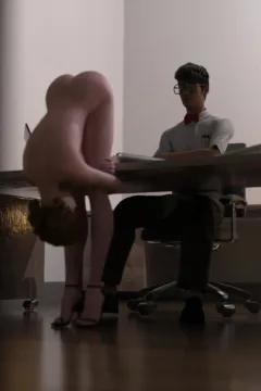 Celia In The New Office (25)