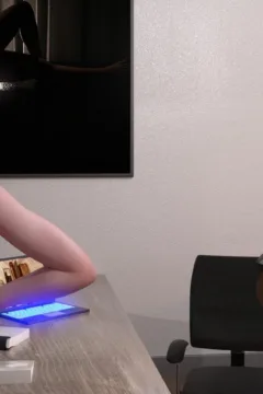 Celia In The New Office (43)