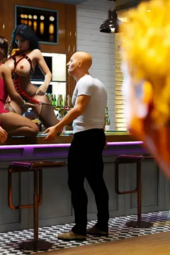 Daughter’s Fucked in Bar By Daddy And His Buddy’s (14)