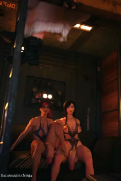 Jessie, Tifa & Aerith (4)