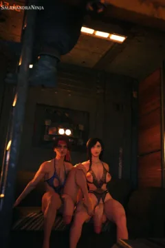 Jessie, Tifa & Aerith (5)