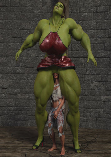Vs She Hulk Porn - Hulk Woman vs Hulk Man [Mhmdt] â€¢ Free Porn Comics