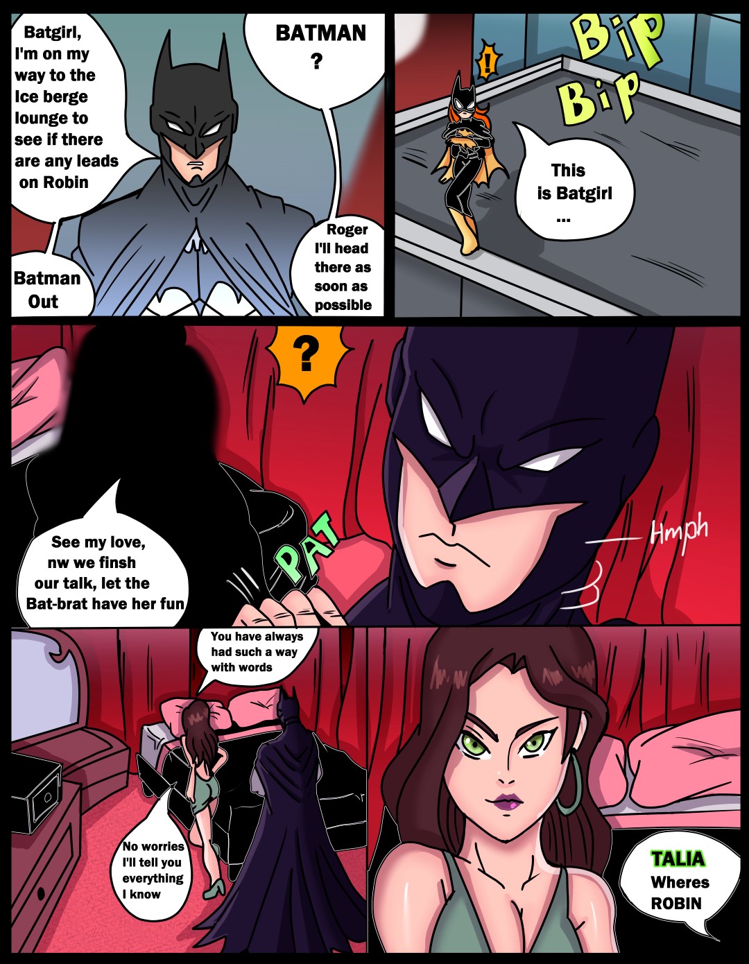 Darkfang100] Batgirl Hentai Comic (Batman Beyond) â€¢ Free Porn Comics