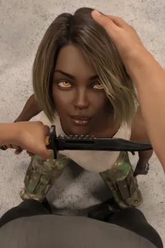 Ebony Sergeant Want Hard (17)