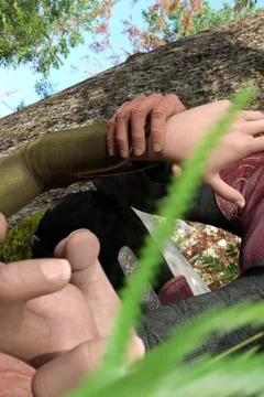 Pervert Uncle Caught Me Peeping Outdoor (33)