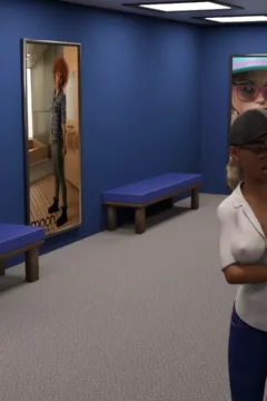 Flashing At Clothes Store (30)