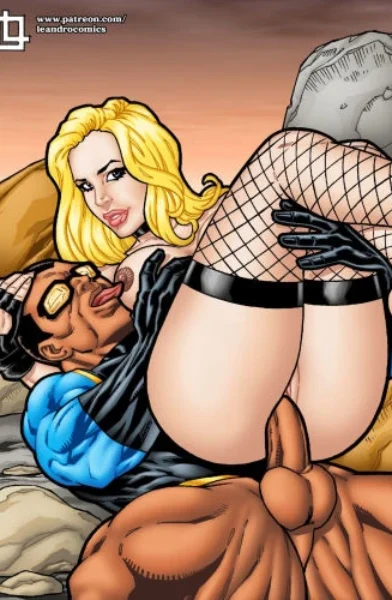 Leandro Comics-Black Canary and Black Lightning