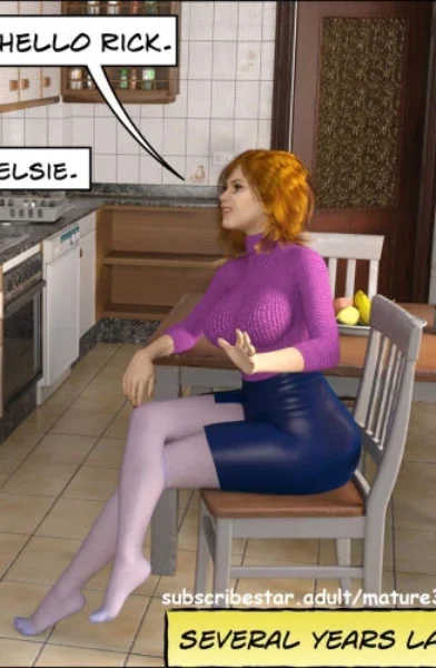 Mature3dcomics - Aunt Elsie Pantyhose