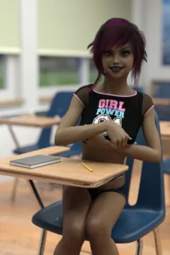 Siblings Caught Teacher Smoking At School (13)