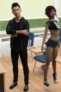 Siblings Caught Teacher Smoking At School (37)