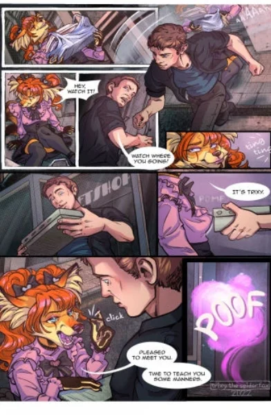 Eeping Tom [trixythespiderfox]