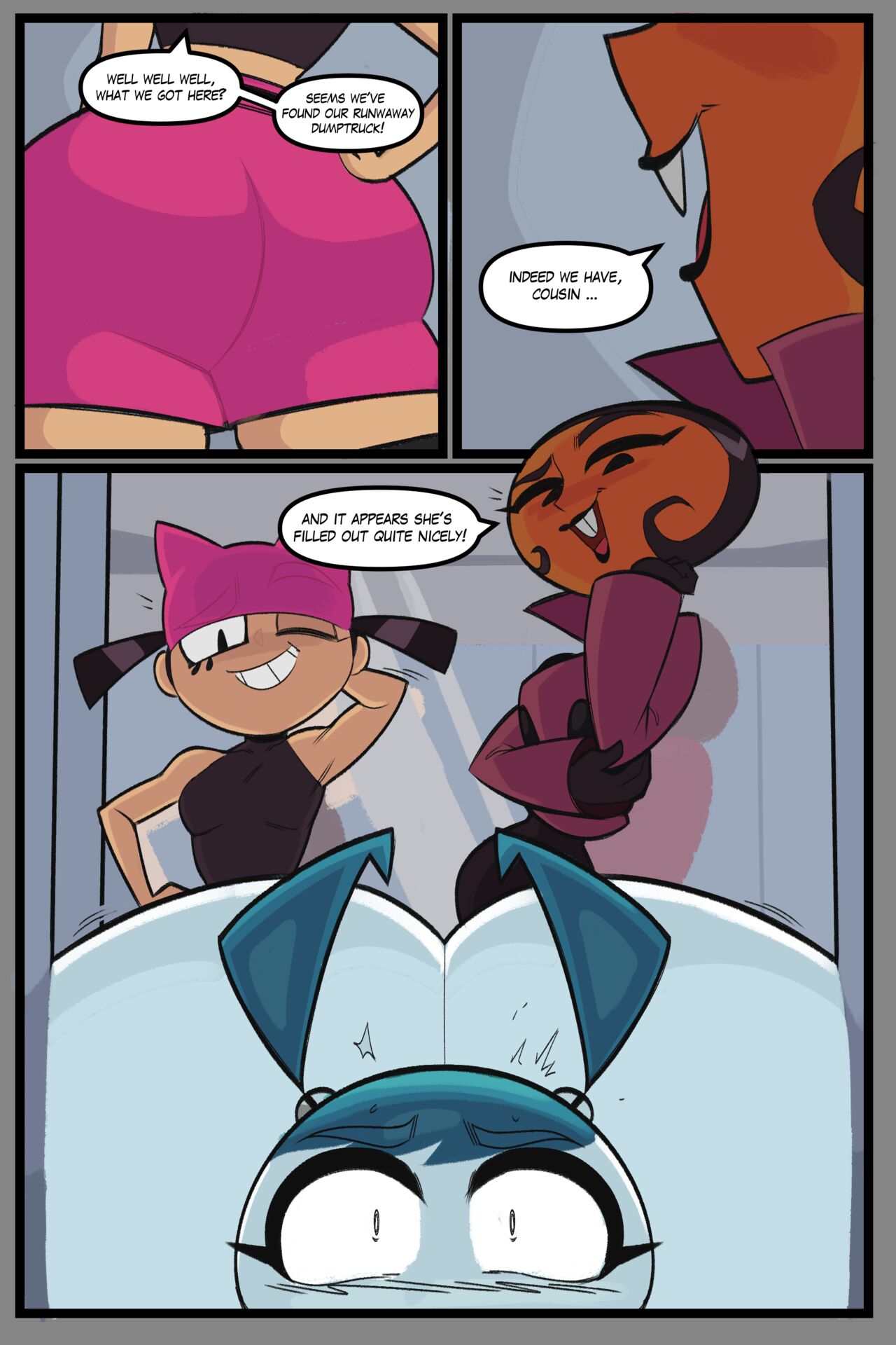 Zetaskully] Hacked - My Life as a Teenage Robot • Free Porn Comics