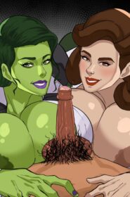 She-Hulk & Peggy Carter 020
