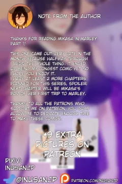 Mikasa in Marley 1025