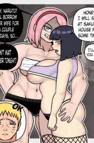 Sakura and hinata Comic001