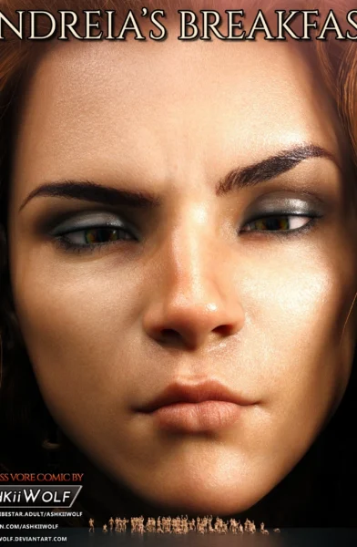 Andreia's Breakfast - Giantess Vore Comic