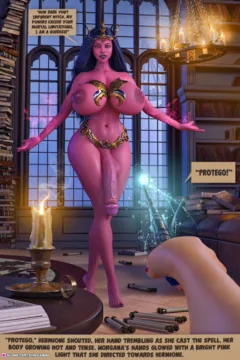 Hermione and Grimoire of lust (12)