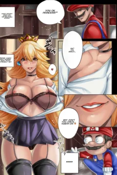 Princess Peach x Mario Manga 0005