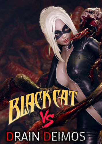 Black Cat vs Drain Deimos [Aizu649]