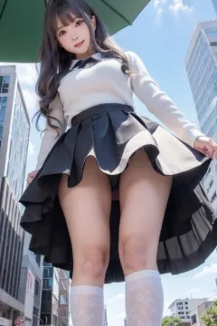 Giant girl looking down (36)