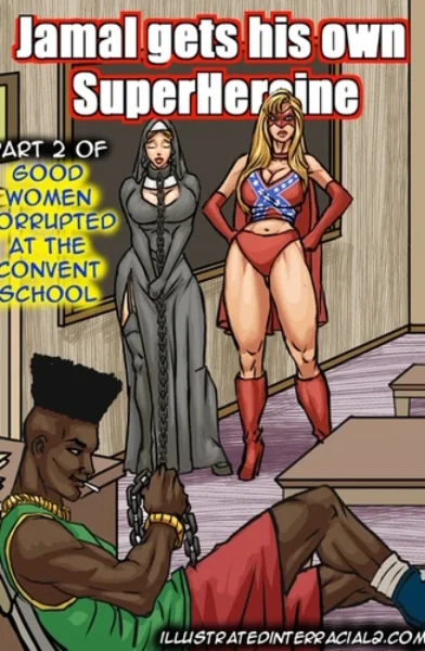 Illustratedinterracial - Jamal gets his own SuperHeroine