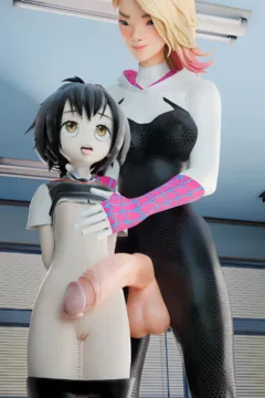 Shemale Spider-Gwen (22)