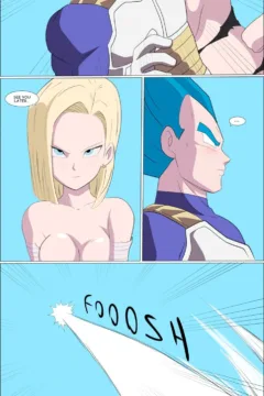 Vegeta VS Android 18020