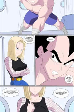 Vegeta VS Android 18023