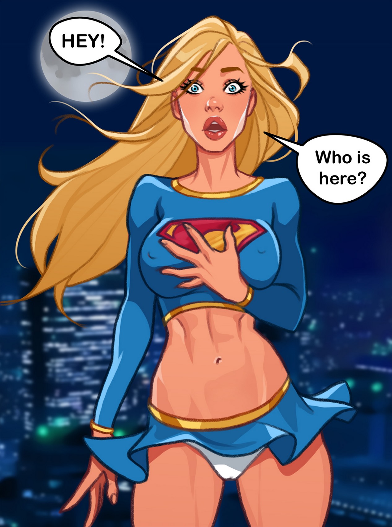 Supergirl Cartoon Porn - Olena Minko - Super Girl â€¢ Free Porn Comics