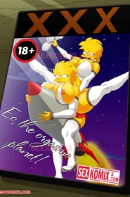 To the planet Orgasmo Simpsons (1)