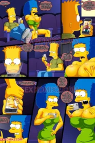 To the planet Orgasmo Simpsons (11)
