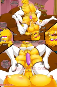 To the planet Orgasmo Simpsons (13)