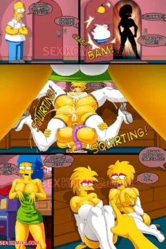 To the planet Orgasmo Simpsons (14)